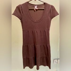 Derek Heart Juniors Short Sleeves Sweater Dress